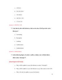 Networking Appendix D Homework Kerberos Tacacs Radius Multifactor Authentication Diameter Answer