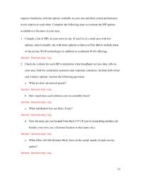 Networking Chapter 12 Homework&nbsp;Now let’s make some temporary changes to the TCP/IP