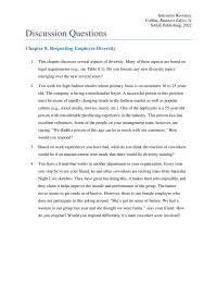 Business Ethics Chapter 08 Based Work Experiences You Have Had What