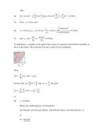 Chapter 2 Seawall of the figure below has a curved surface