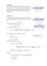 Chapter 2 The U-tube manometer in the figure below&nbsp;