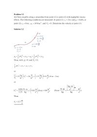 Chapter 3 Water flows steadily through the variable area&nbsp;