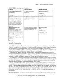 Communications Chapter 3 Homework Know The Audience And Setting Learn About