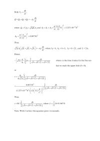 Chapter 3 where it is the time it takes for the free surface