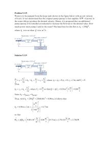 Chapter 5 Homework Problem 5119 Water Pumped From The Large
