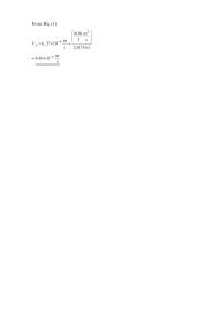 Chapter 6 The velocity components for flow about a circular&nbsp;