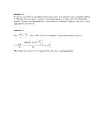 Chapter 8 Determine The Shear Stress The Pipe Wall
