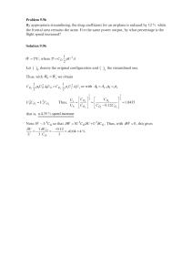 Chapter 9 A rectangular wing with an aspect ratio of