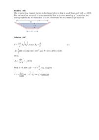 Chapter 10&nbsp;The depth downstream of a sluice gate in a&nbsp;