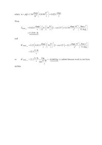 Chapter 12 A windmill has an approach velocity