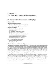 Economics Chapter 1 One Them That Future Generations Might Face