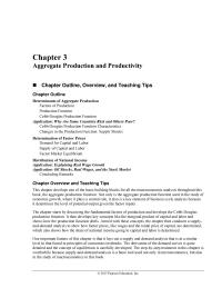 Economics Chapter 3 This chapter develops one of the basic building&nbsp;