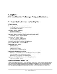 Economics Chapter 7 This The Case When Bureaucracies Create Positions