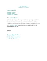 Accounting Customer&nbsp;Enclosed are two copies of the contract