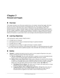 Economics Chapter 3 Homework Policies Generate Higher Water Input Costs And