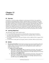 Economics Chapter 13 Homework Prior The Congressional And Presidential Action Careful