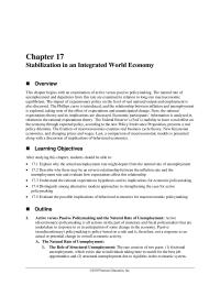 Economics Chapter 17 Homework New Keynesian Model The Rational Expectations Hypothesis
