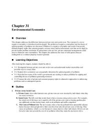 Economics Chapter 31 Homework Yes Texas Ranchers Have Interest Maintaining The