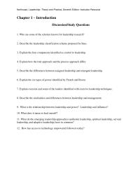 Chapter 1 Homework French And Raven Explain Coercion And Some