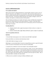 Chapter 4 Homework Leadership Theory And Practice Seventh Edition Instructor