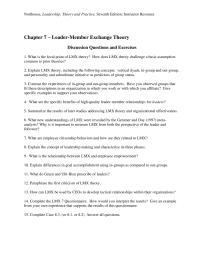Chapter 7 Homework Day 1997 Meta analysis Why Important Measure Lmx