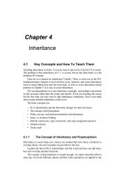 Database Storage & Design Chapter 4 Homework Don’t Even Think About Trying Multiple Inheritance