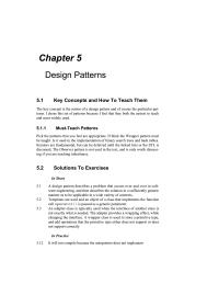 Database Storage & Design Chapter 5 Homework Short Design Pattern Describes Problem That Occurs