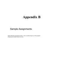 Database Storage & Design Appendix B Homework Approximation Algorithm The Algorithm You Will Use