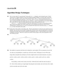 Database Storage & Design Chapter 10 Homework One method is to generate code that can be evaluated&nbsp;