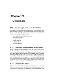 Database Storage & Design Chapter 17 Homework Similarly For Dele Tion Deletion The First