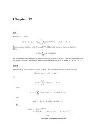 Networking Chapter 12 The prototype filter in a four-channel uniform&nbsp;