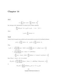 Networking Chapter 14 By carrying out the minimization we obtain&nbsp;
