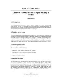 Case 1 Serbia Nis Employees Nis Management The Russian