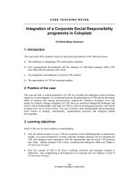 Case 1 The First CEO The Case Inspired The