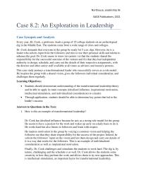 Communications Chapter 8 Homework Is Level The Full Range Leadership Model
