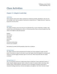 Communications Chapter 11 Homework Leadership Questionnaire Individually And With Five Friends