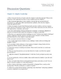 Communications Chapter 11 Homework How Can Leaders Help Followers Distinguish Between