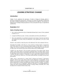 Chapter 14 Wilmington Take Responsibility For Change Themselves&nbsp;