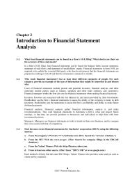 Finance Chapter 2 Homework What Fraction The Total A Was Spent