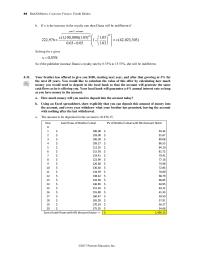 Finance Chapter 4 Homework Your brother has offered to give you $100