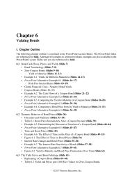 Finance Chapter 6 Homework Law One Price Many Discussions Describes How