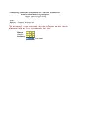 Chapter 2 Mathematics For Business And Consumers Eighth Edition