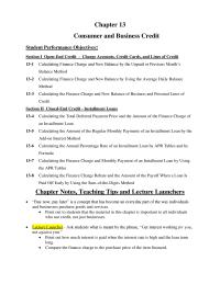 Chapter 13 Compare the finance charge to the purchase price&nbsp;