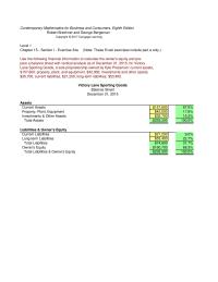 Chapter 15 Homework Inventory Turnover 12140000&nbsp;