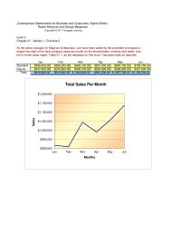 Chapter 21 Mode Contemporary Mathematics For Business And Consumers
