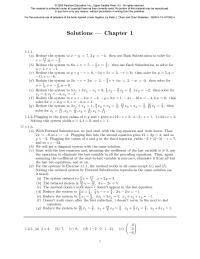 Mathematics Chapter 1 For the exclusive use of adopters of the book