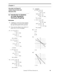 Chapter 4 Since two points determine a straight line