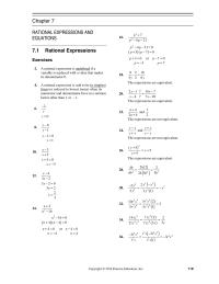 Chapter 7 Following the technique for adding rational