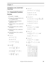 Chapter 11 The logarithm of a quotient is the logarithm