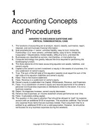 Accounting Chapter 1 Homework Fairmont Capital November 201x Net Income For